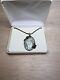 Israel Roman Glass Pendent With Sterling Silver Chain 18inch 925. Retails $350