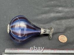 Italian Sterling Silver & Murano Glass Hot Balloon, 3 3/4