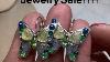 Jewelry Sale Onyx Stirling Silver Spinel Amethyst Goldstone Crystal And More