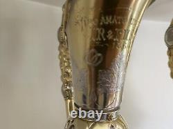 Jonh samuel Hunt Sterling Silver GLASS CLARET JUG 1862 Mark Sterling ISH