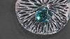 Kalos By Hagit Sterling Silver Glass Pendant On Leather Cord On Qvc
