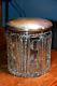 Large Cut Glass Humidor Sterling Silver Goodnow Jenks Boston Bidelow, Kennard, Co