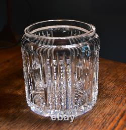 Large Cut Glass Humidor Sterling Silver Goodnow Jenks Boston Bidelow, Kennard, Co