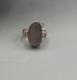 Lavender Genuine Sea Glass Sterling Silver Ring Size 9.5