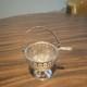 Lunt Sterling Silver (. 925) Basket With Glass Insert And Spoon, Baskets Type