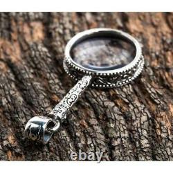 Magnifying Glass Silver Pendant