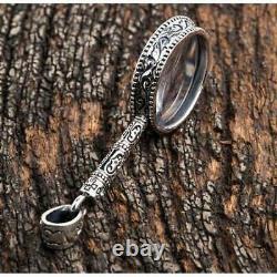 Magnifying Glass Silver Pendant