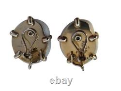 Mariquita Masterson Vintage Classic Black Glass In Sterling Silver