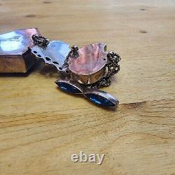 Mars & Valentine Sterling Silver Essex Crystal Style Glass Floral Bracelet