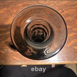 Moser Glass Sterling Silver 925 Greek Warrior Decanter 12.5