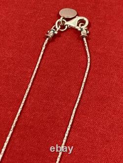 NEW OR PAZ PZ ISRAEL Sterling Silver 925 ROMAN GLASS Pendant 20 Necklace WithBOX