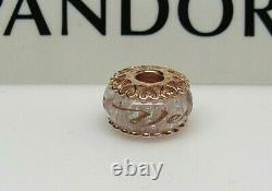 New Pandora Blushing Vegas Las Vegas ROSE Murano Bead Charm