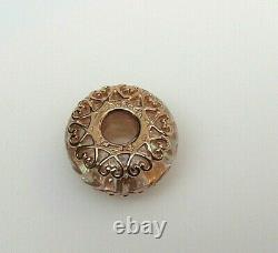 New Pandora Blushing Vegas Las Vegas ROSE Murano Bead Charm