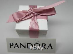 New withBox Pandora Set of 3 Charms Treasured & Wild Hearts Glass Love Romance