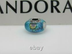 New with Box Pandora Hawaii Rainbow Murano Glass Bead Charm 1 Store in HI has them