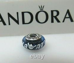 New with Box Pandora Shaka Brah Aloha Spirit Hang Ten Hawaii Murano Bead Charm