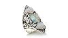 Noa Zuman Sterling Silver Roman Glass Moonstone Ring