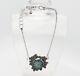 Nova Design Art Glass Sterling Silver Handmade Ooak Necklace