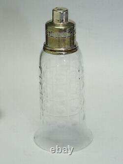 Old French by Gorham Sterling Silver and Glass Hurricane Lamp #662