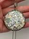 Or Paz Israel Roman Glass Sterling Silver Enhancer Pendant Necklace