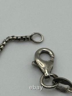 Or Paz Israel Roman Glass Sterling Silver Enhancer Pendant Necklace