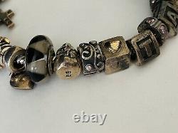 PANDORA8 Sterling Silver Fully Loaded Bracelet with 23 CharmsRETIREDALE/925