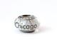 Pandora Chicago Murano Glass White Charm Usa Destination Ale 925 Sterling Silver