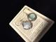 Paz Creations 925 Israel Ancient Roman Glass Sterling Silver Earrings