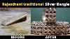 Rajasthani Traditional Silver Bangle Making Project Jewels