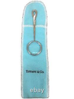 Rare 1984 Tiffany & Co ELSA PERETTI Sterling Padova Magnifying Glass Pendant 925