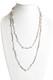 Rarities Womens Sterling Silver Gold Plated Pearl Glass Beaded 54 Necklace