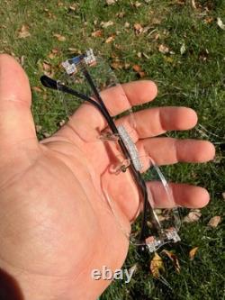 Real 925 Silver VVS Baguette MOISSANITE Clear Sunglasses Iced Custom Buffs
