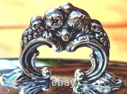 Reed & Barton Sterling Silver Butter Dish Francis I #X568 Without Glass Insert