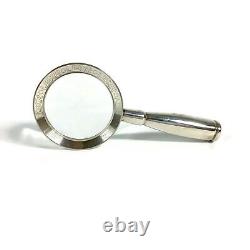 Rolex Hallmark Solid Sterling Silver. 925 Vintage Rare Magnifying Glass 76 PD