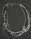 Silpada N1936 Hematite Glass Sterling Silver Necklace