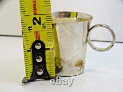 S Kirk & Son Sterling Silver 254A Cordial Cup, Shot Glass, Approx. 37g