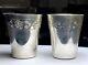 Sanborns Sterling Silver Shot Glass Pair #631-2 Cups-no Monos-free Usa Ship
