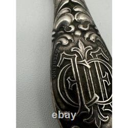 Shreve & Co Sterling Silver Magnifying Glass Firemans Fund 1898 Victorian