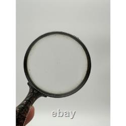 Shreve & Co Sterling Silver Magnifying Glass Firemans Fund 1898 Victorian