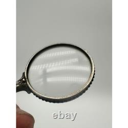 Shreve & Co Sterling Silver Magnifying Glass Firemans Fund 1898 Victorian