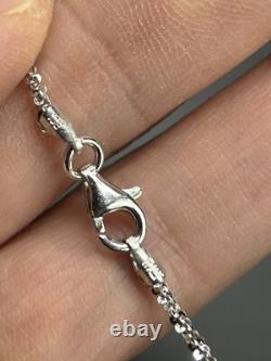 Signed Iridescent Art Glass Blue Heart Pendant HUGE With Sterling Silver necklace Signed Iridescent Art Glass Blue Heart Pendant HUGE With Sterling Silver necklace