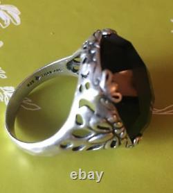 Silpada RARE SIZE 9 Caspian Teal Blue. 925 Sterling Silver Ring R2456 MINT