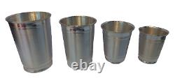 Silver Glass Sterling Pure 45 Gram Set OF 1 Hallmarking Decor Antique