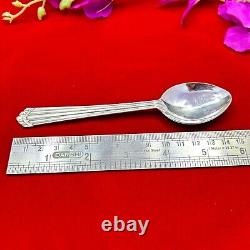 Solid Silver Glass/Spoon, Pure Sterling Silver Handmade Kitchen Utensils