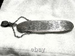 Sterling Silver Chatelaine Glasses Case 1891! Hilliard & Thomason-birmingham