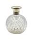 Sterling Silver & Cut Glass Perfume Bottle Marked Birmingham 1925