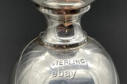 Sterling Silver Double Jigger Shot Glass No Monogram Barware Mid Century Modern