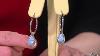 Sterling Silver Hoop Earrings W Roman Glass Drop By Or Paz With Mary Beth Roe