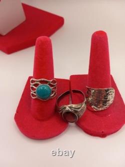 Sterling Silver Jewelry Lot Necklaces, rings, pendants &more