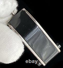 Sterling Silver Loupe Magnifying Glass Celtic Knot Case Pendant 925 Great Gift